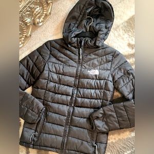 Black nano puff from Columbia the North face